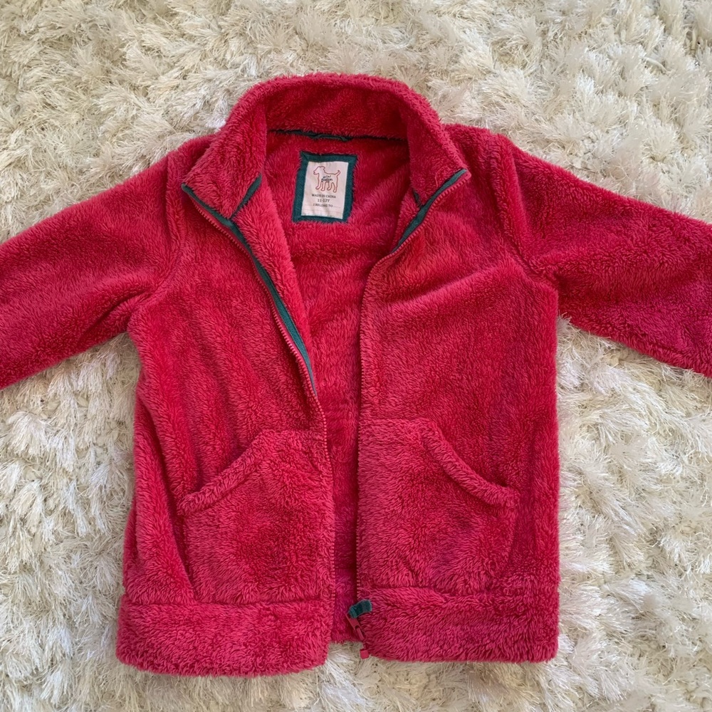 Girls Mini Boden Fuzzy Jacket